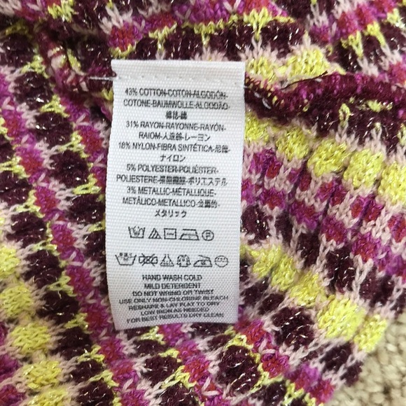 NWT! FREE PEOPLE Pink Combo Size S Knit Dress - Picture 6 of 8